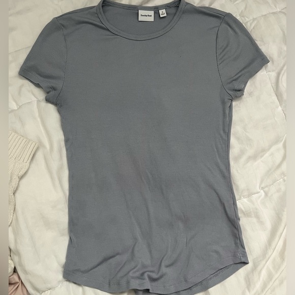 sunday best ribbed tee - Picture 2 of 3